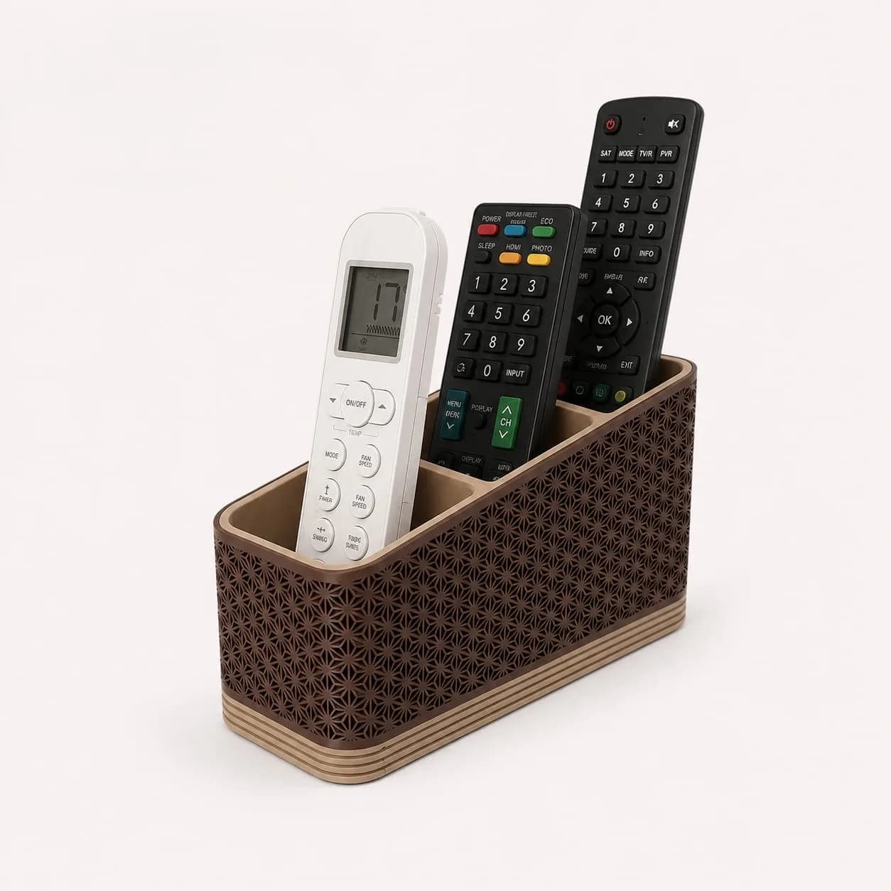 Remote Control Holder (3 slots )